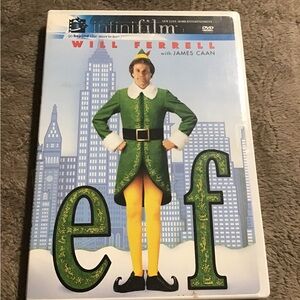 Elf DVD - Green and Yellow Cover New